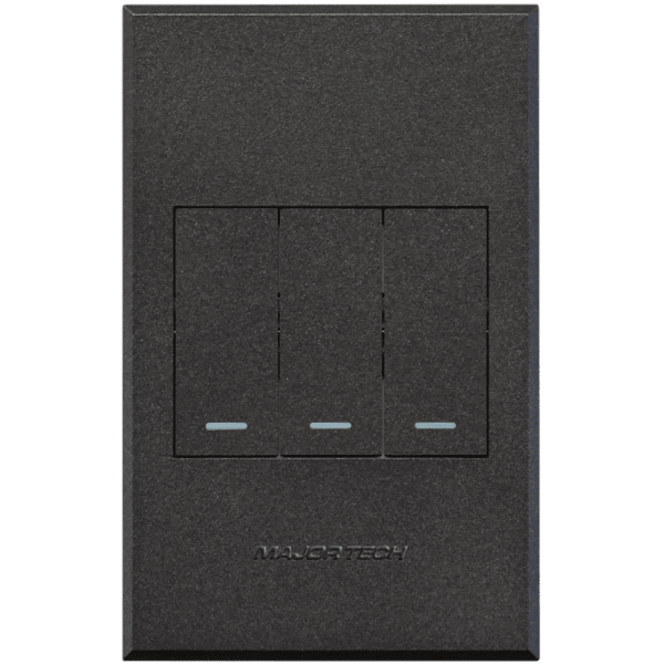 Flush Mounted Three Lever One-Way Switch - Veti 3