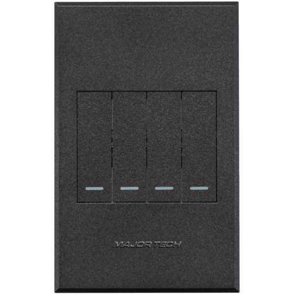 Flush Mounted Four Lever One-Way Switch - Veti 3