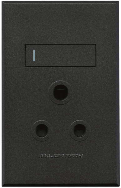 Flush Mounted Single SSO (1 x 16A 3PIN) - Veti 3