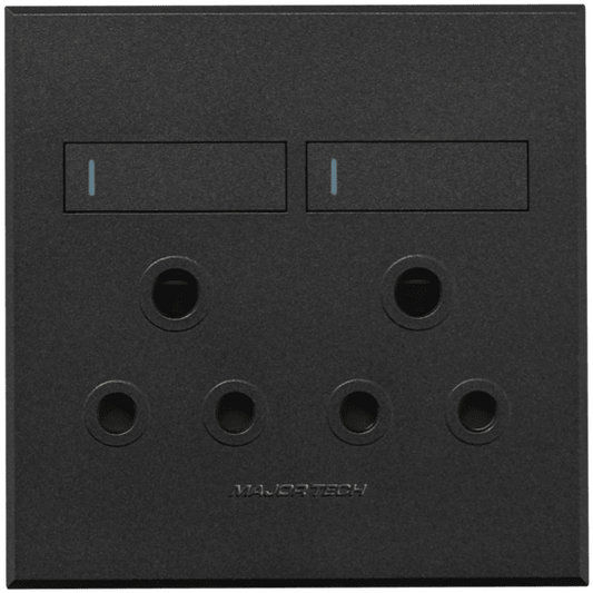Flush Mounted Double SSO (2 x 16A 3PIN) - Veti 3