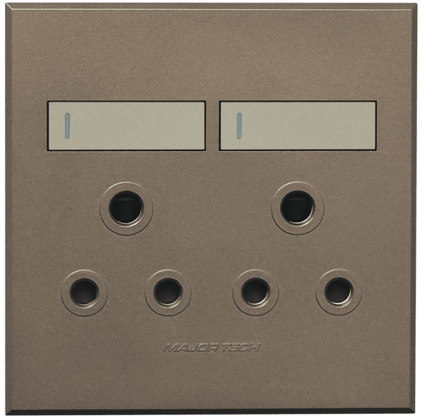 Flush Mounted Double SSO (2 x 16A 3PIN) - Veti 3