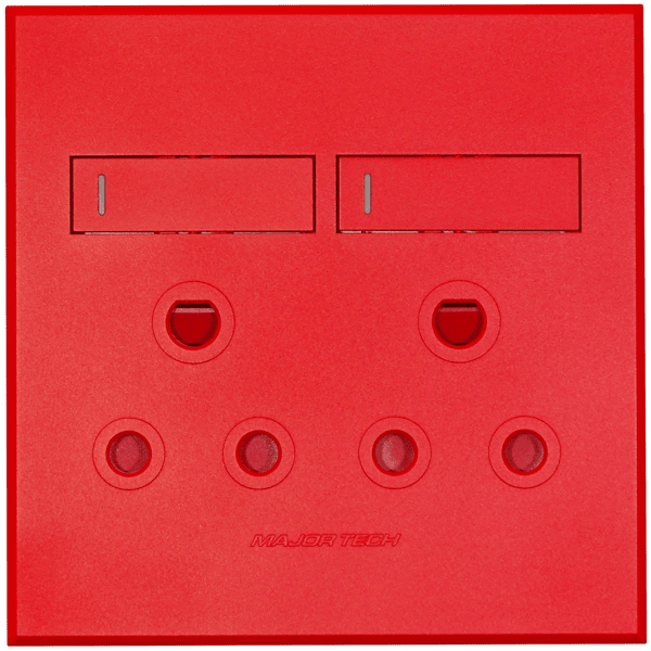 Flush Mounted Dedicated Double RSA Socket - Veti