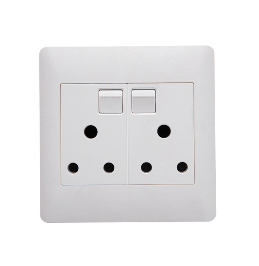 Flush Mounted Double SSO (2 x 16A 3PIN) - Apollo