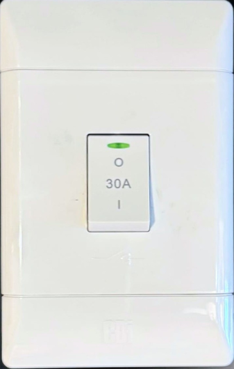 Flush Mounted 30A DP Isolator- CBI