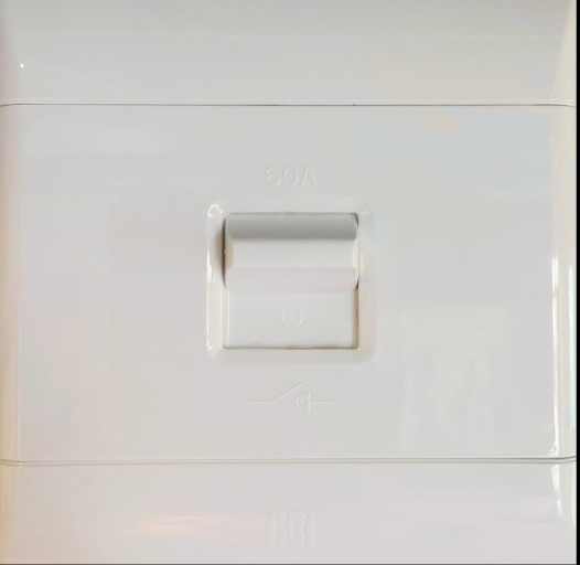 Flush Mounted 60A DP Isolator - CBI