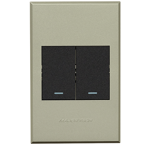 Flush Mounted Two Lever One-Way Switch - Veti 3