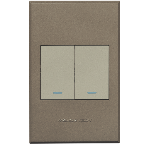Flush Mounted Two Lever One-Way Switch - Veti 3