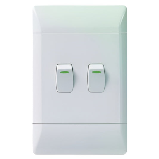 Flush Mounted Two Lever One-Way Switch - CBI