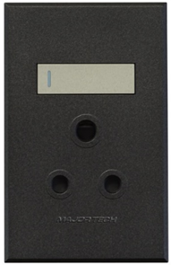 Flush Mounted Single SSO (1 x 16A 3PIN) - Veti 3