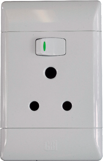 Flush Mounted Single SSO (1 x 16A 3PIN) - CBI