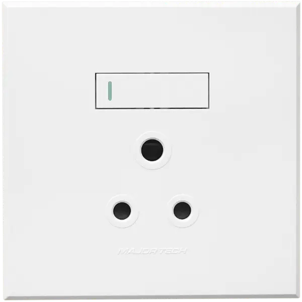 Flush Mounted Single SSO (1 x 16A 3PIN) - Veti 3